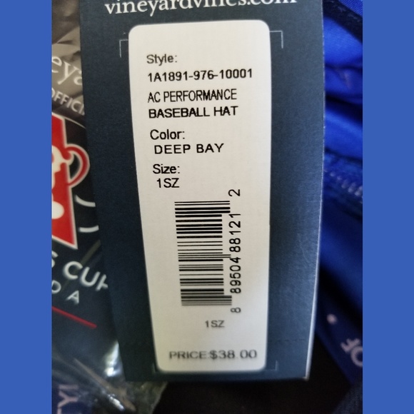 Vineyard Vines America's Cup Bermuda Baseball Cap - Picture 6 of 7